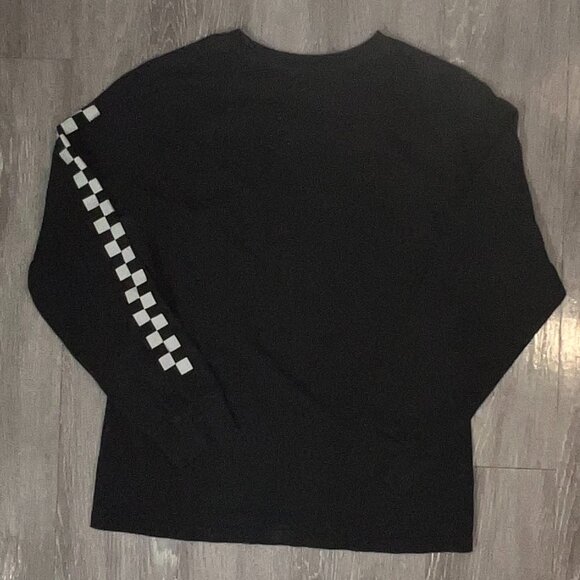 🔥 Vans Black Long Sleeve Logo Tee – Size XL 🔥 - Picture 5 of 6